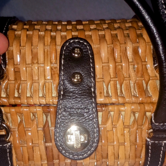 Kate Spade Vintage Barrel Bag; Weave; Delightful; Like New! Rare! - Picture 4 of 5